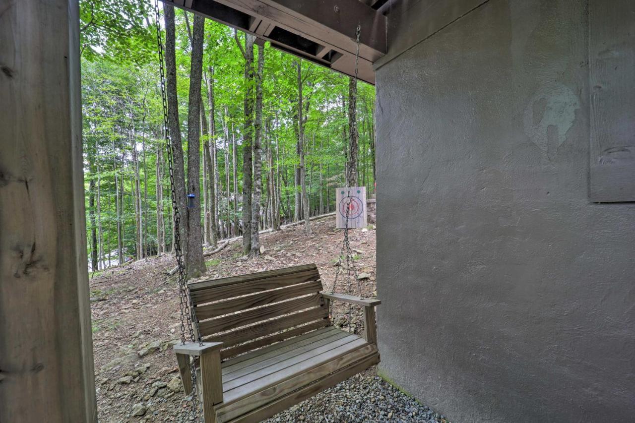 A-Frame Cabin With Hot Tub 1 Mi To Beech Mountain! Εξωτερικό φωτογραφία