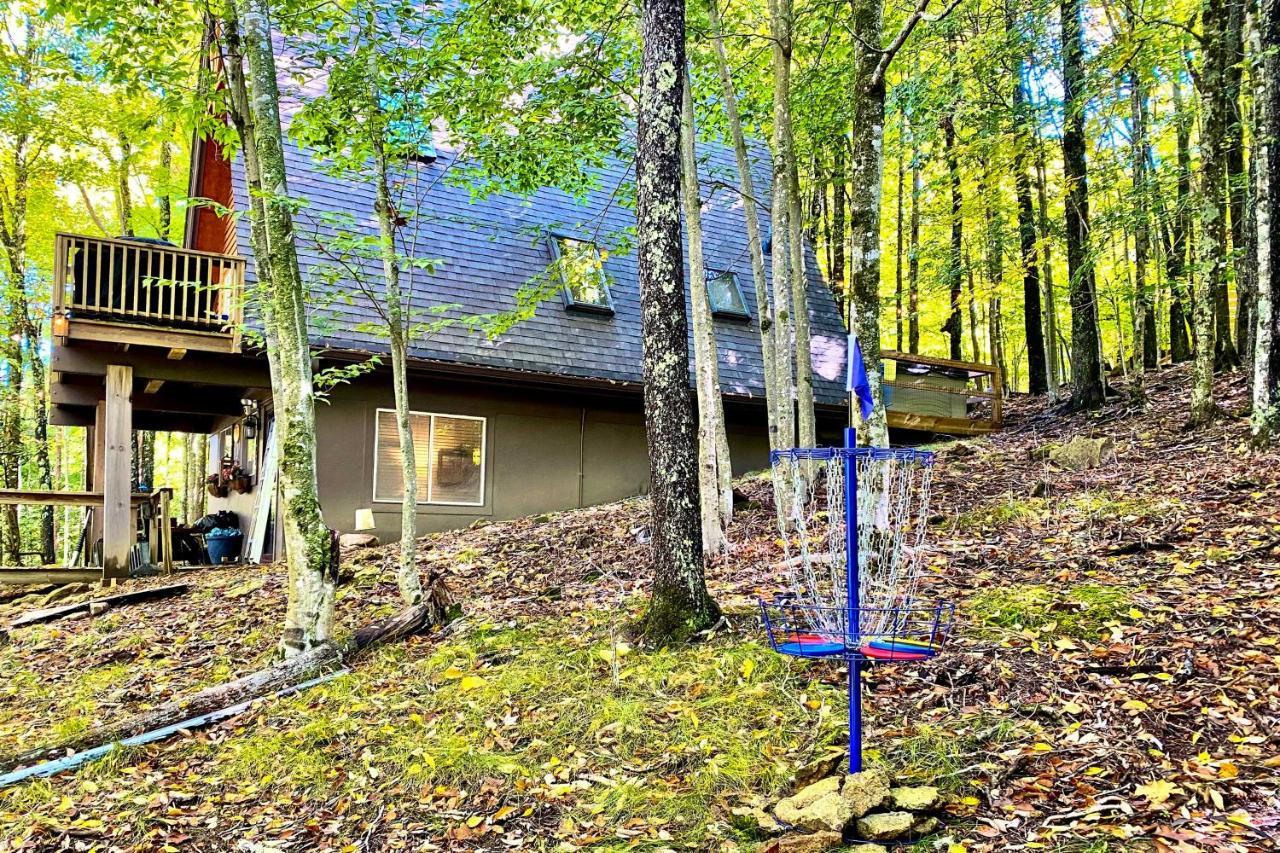 A-Frame Cabin With Hot Tub 1 Mi To Beech Mountain! Εξωτερικό φωτογραφία