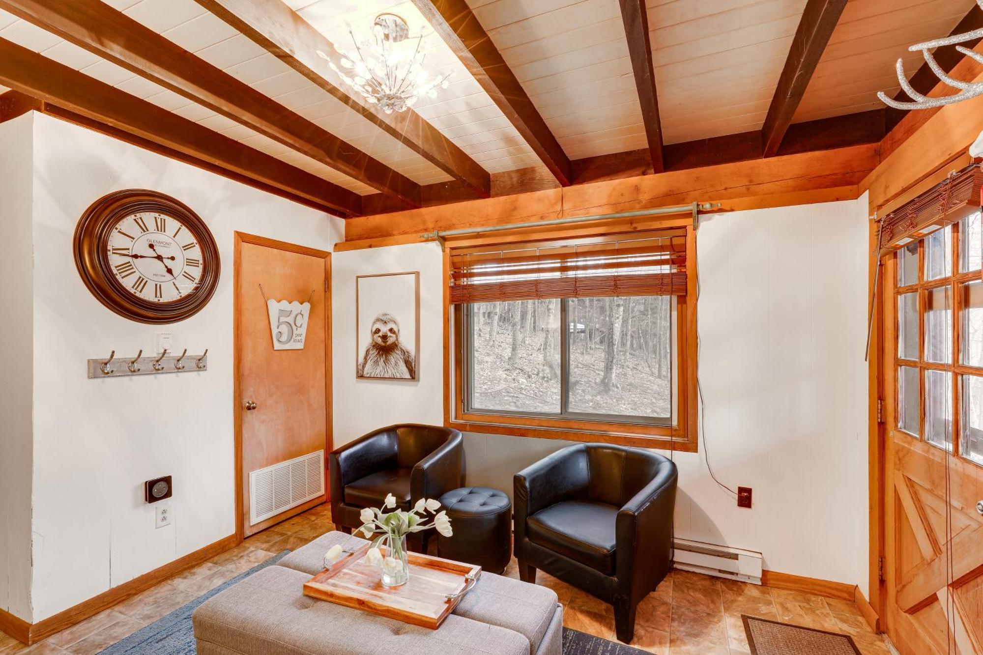 A-Frame Cabin With Hot Tub 1 Mi To Beech Mountain! Εξωτερικό φωτογραφία