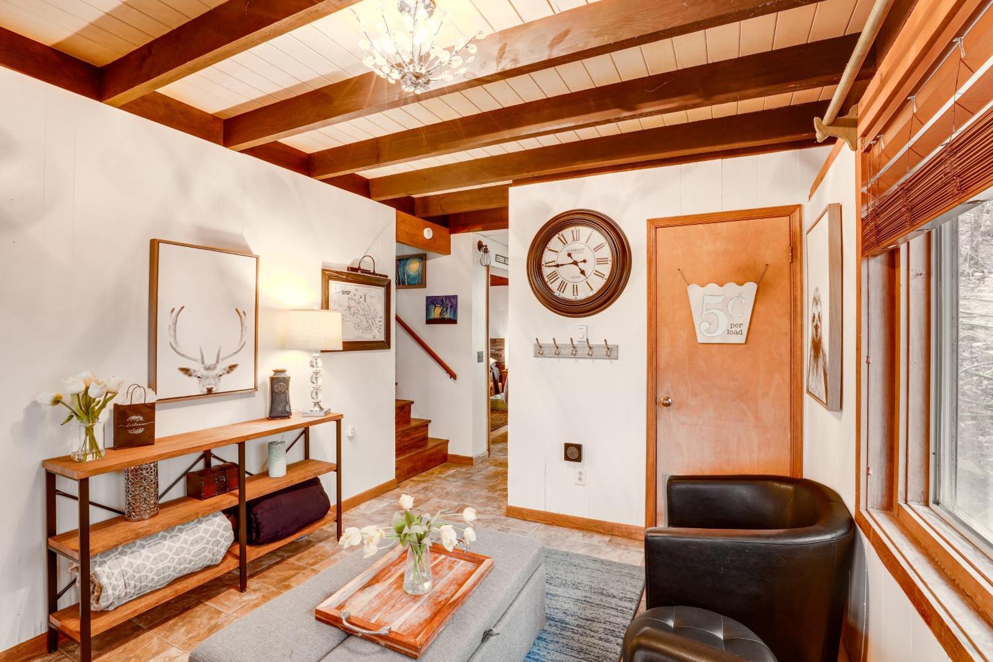 A-Frame Cabin With Hot Tub 1 Mi To Beech Mountain! Εξωτερικό φωτογραφία